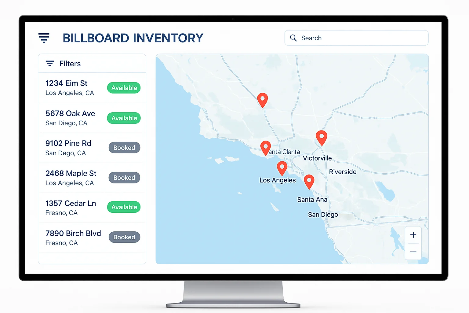 Interactive Inventory Maps: The Biggest Competitive Advantage in OOH
