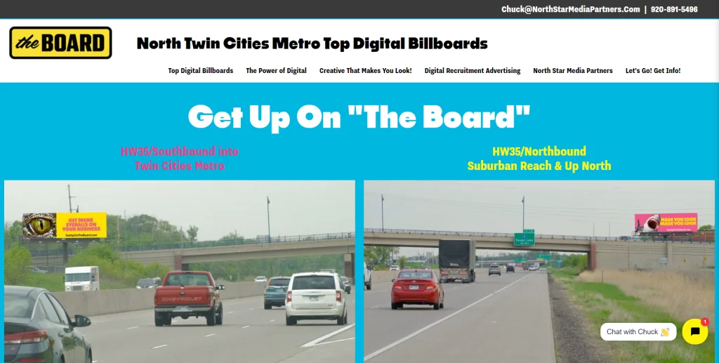 The Board — North Star Media website