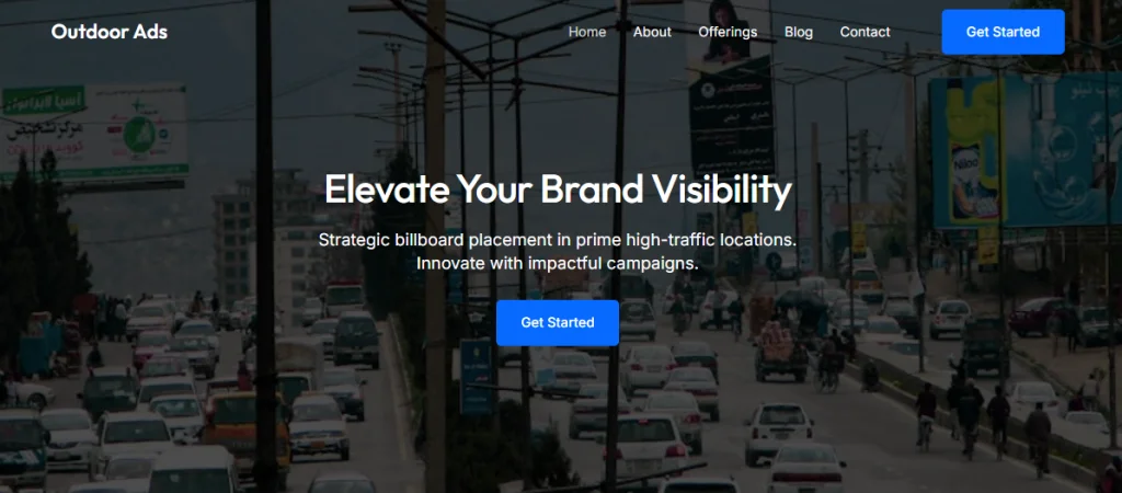 Adspace Outdoor website